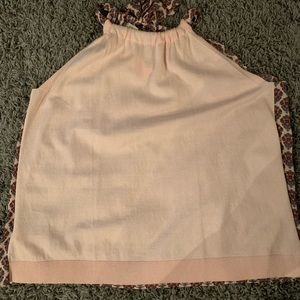 LOFT pink tank top